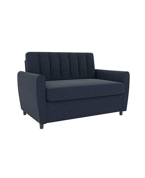 Novogratz Brittany Sleeper Sofa With Memory Foam Mattress