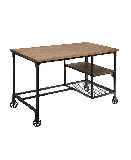 Furniture Of America Amtex Computer Desk With Casters Reviews