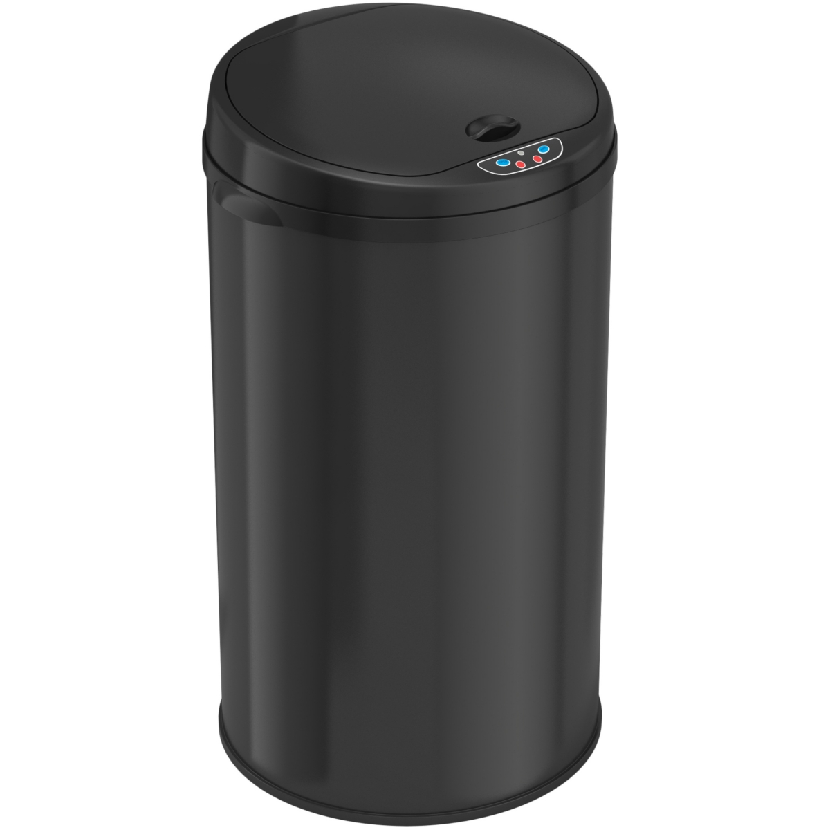 8 Gallon / 30 Liter White Stainless Steel Sensor Kitchen Trash Can with Odor Filter - White