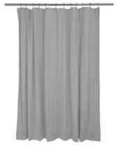 Silver Shower Curtain Liners Shower Curtains Macy S