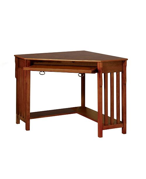 Furniture Of America Jeremy Transitional Corner Computer Desk