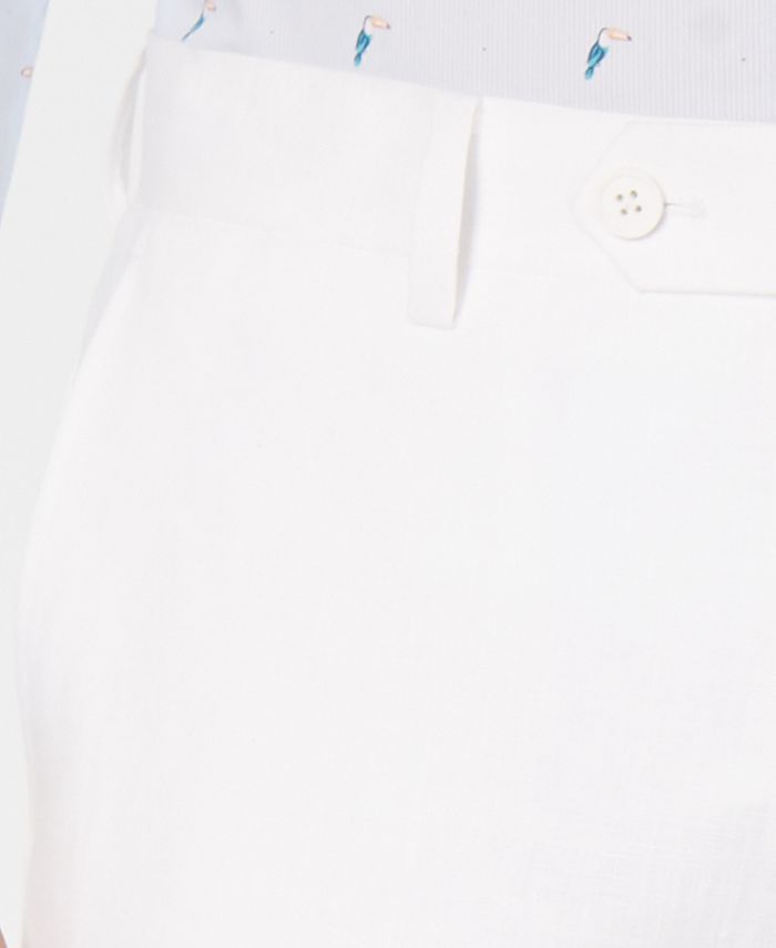 Bar III Men's Slim-Fit White Suit Pants, Created for Macy's - Macy's