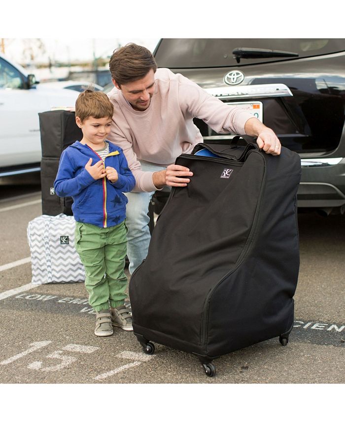 J L childress J.L. Childress Spinner Wheelie Deluxe Car Seat Travel Bag