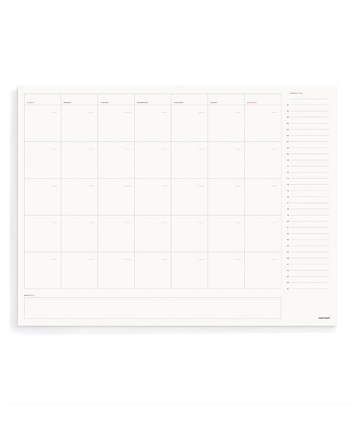 Russell & Hazel Desktop Calendar Pad Macy's