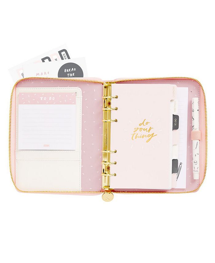 kikki.K Medium Personal Leather Zip Planner Macy's