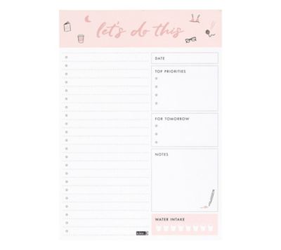 kikki.K - B5 Daily To Do List Pad