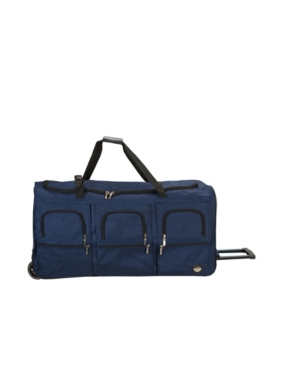 Shop Rockland 40" Check-in Duffle Bag In Navy