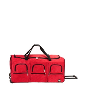 Rockland 40" Check-in Duffle Bag In Red