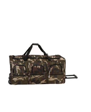 Shop Rockland 40" Check-in Duffle Bag In Camo