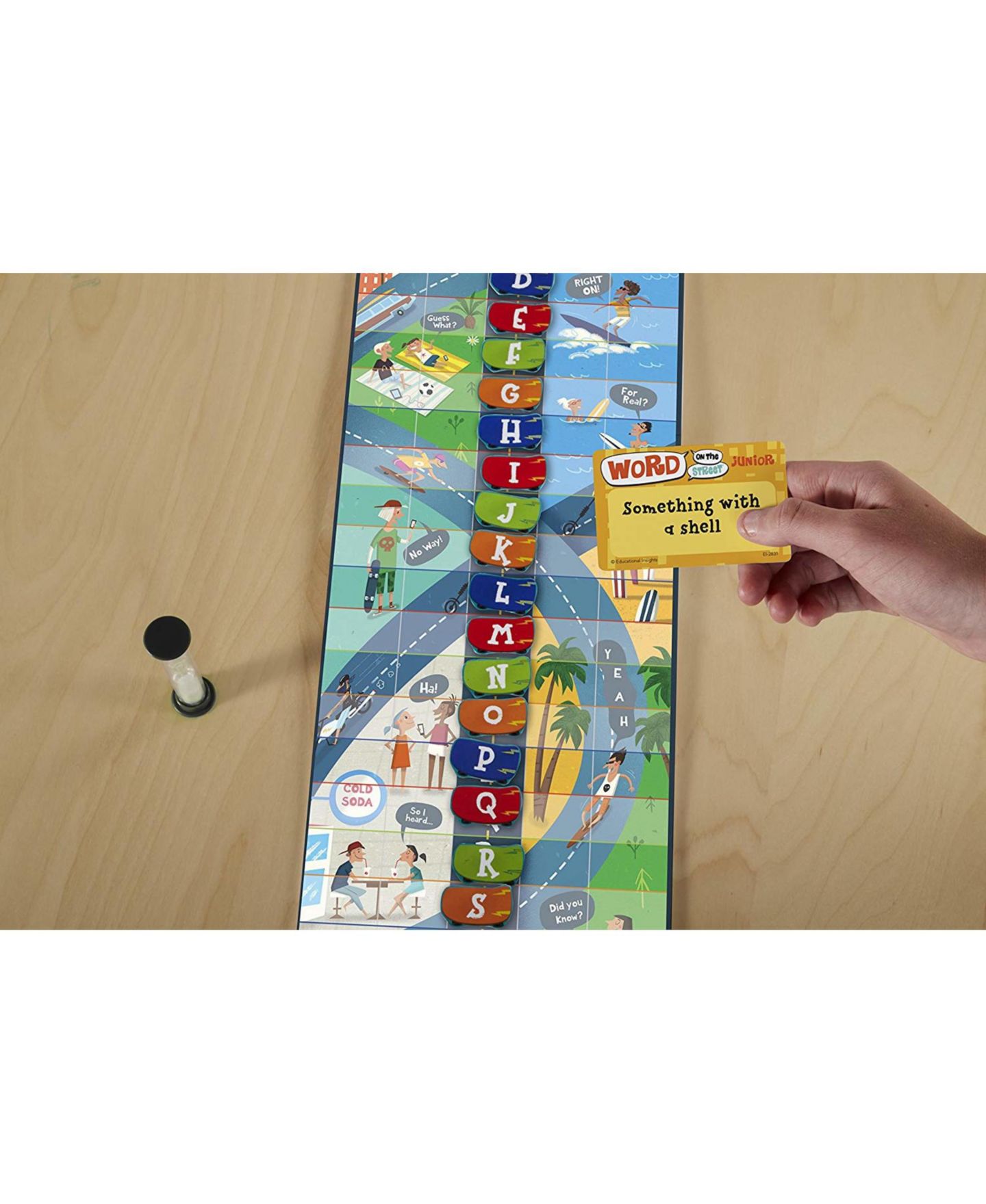 Детская настольная игра Areyougame Word on the Street Junior Family Educational Board Game, Ages 7+ — фото 10