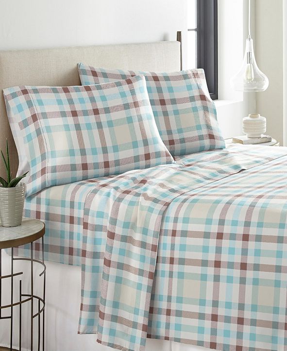 Pointehaven Heavy Weight Cotton Flannel Sheet Set King & Reviews - Sheets & Pillowcases - Bed ...