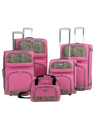 macy's 5 piece luggage set