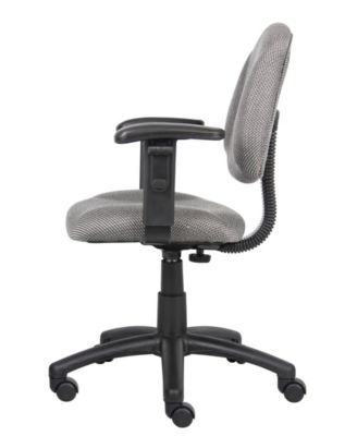 Deluxe Posture Chair W/ Adjustable Arms