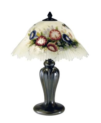 Dale Tiffany Hummingbird Flower Table Lamp