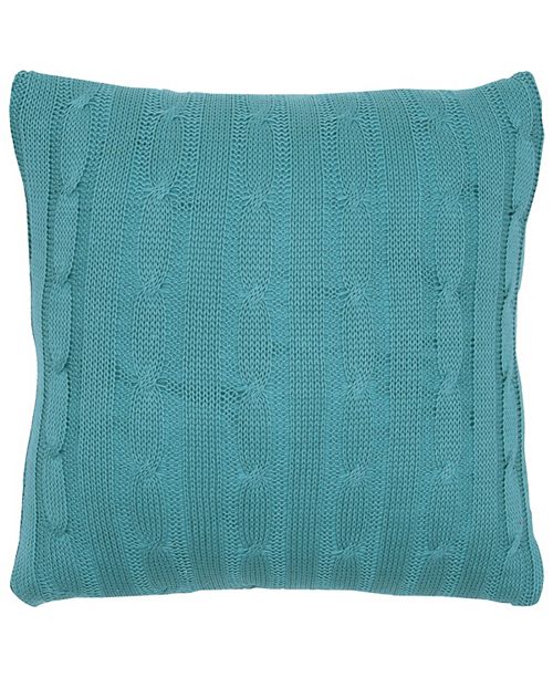 Rizzy Home 18 X 18 Cable Knit Pillow Cover Reviews Bedding