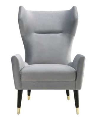 TOV Furniture - Logan Navy Velvet Chair