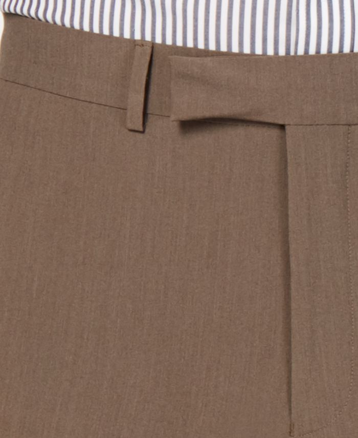 Kenneth Cole Reaction Men's Ready Flex Slim-Fit Stretch Brown Suit - Macy's