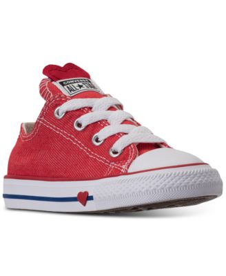 red converse toddler girl