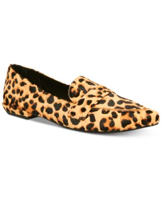 steve madden calf hair loafer