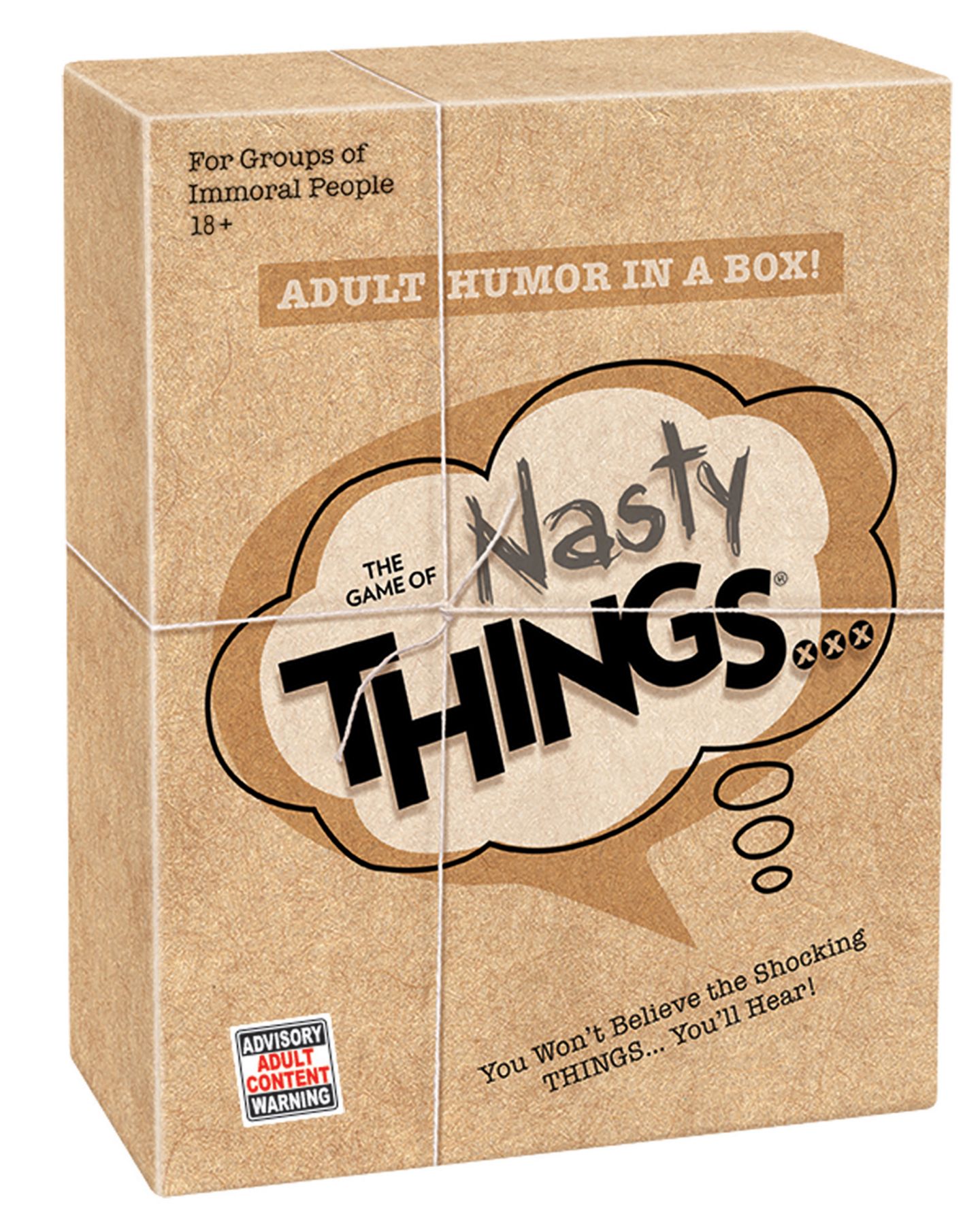 Детская карточная игра PLAYMONSTER Nasty Things Adult Party Card Game, Ages 18+ — фото 2