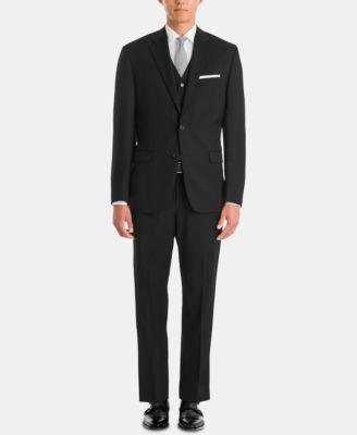 Lauren Ralph Lauren Men's UltraFlex Classic-Fit Black Wool Suit Separates &  Reviews - Suits & Tuxedos - Men - Macy's