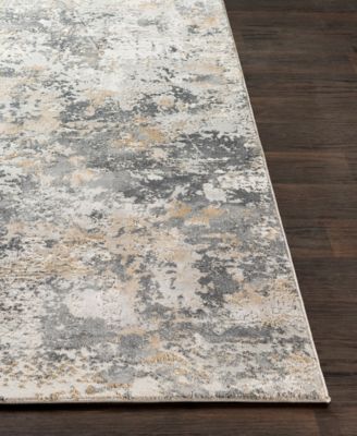 Aisha AIS-2303 Charcoal 9'3" x 12'3" Area Rug