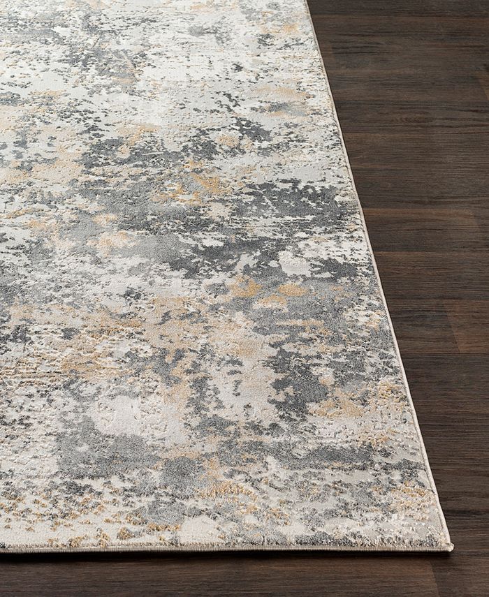 Surya Aisha AIS2303 Charcoal 18" Square Swatch Macy's