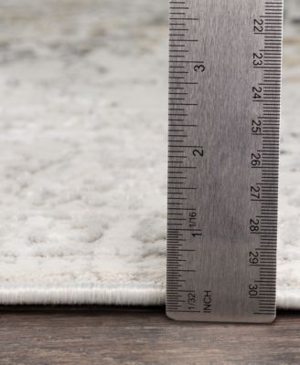 Aisha AIS-2308 Charcoal 9'3" x 12'3" Area Rug