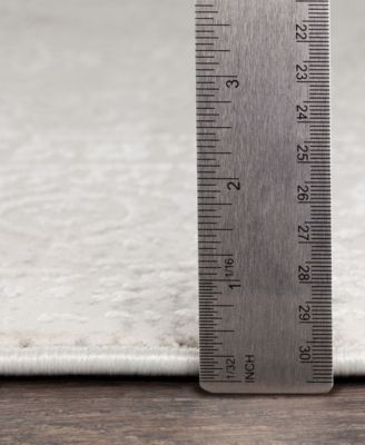 Aisha AIS-2309 Medium Gray 9'3" x 12'3" Area Rug