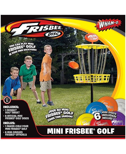 Wham O Mini Frisbee Golf Set Reviews Kids Macy S