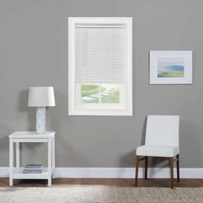 Achim - Cordless GII Morningstar 1" Light Filtering Mini Blind 30x64 - White