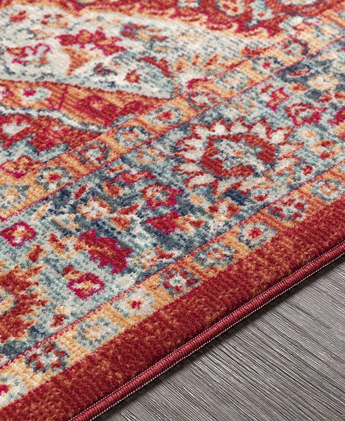 Surya Bohemian BOM-2307 Bright Red 5'3