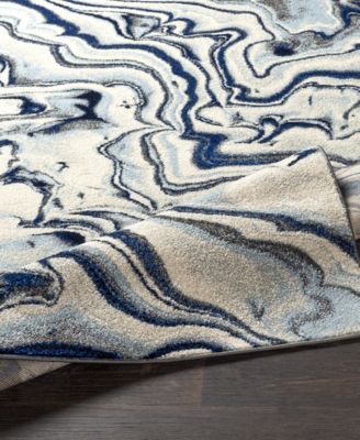 Chelsea CSA-2320 Dark Blue 7'10" x 10'3" Area Rug