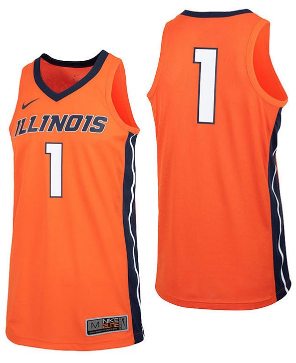 Nike Men's Illinois Fighting Illini Replica Basketball ...