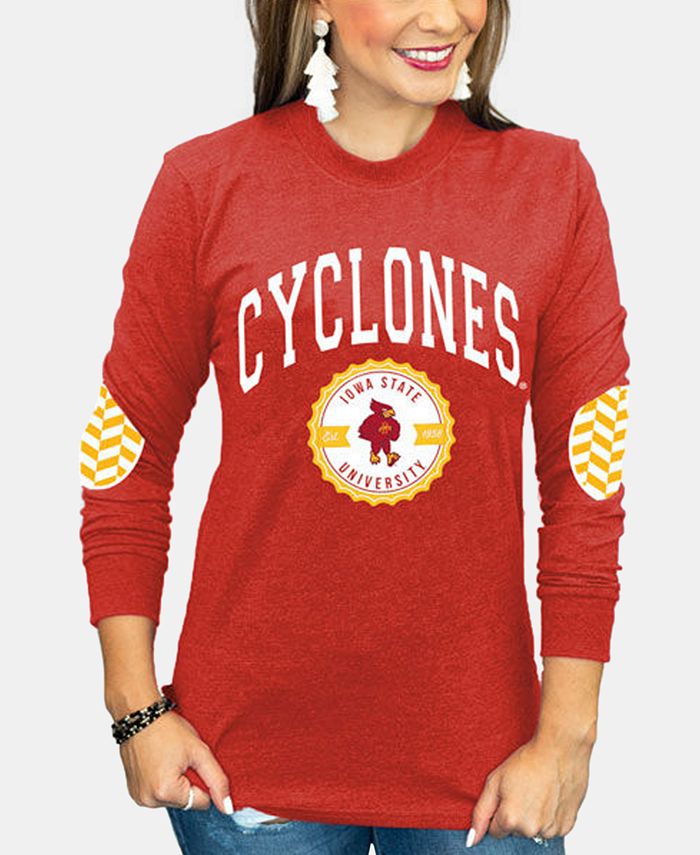 Gameday Couture Women S Iowa State Cyclones Elbow Patch Long Sleeve T Shirt Reviews Sports Fan Shop By Lids Women Macy S
