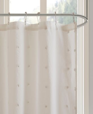 Brooklyn Pom Pom Shower Curtain, 70" x  72"