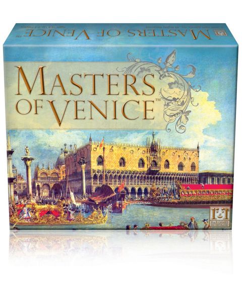 Детская настольная игра R&R Games Masters of Venice Strategy-Economic Board Game, Ages 15+