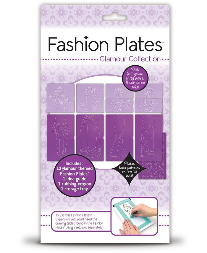 Fashion Plates Glamour Collection Expansion Set Macy's