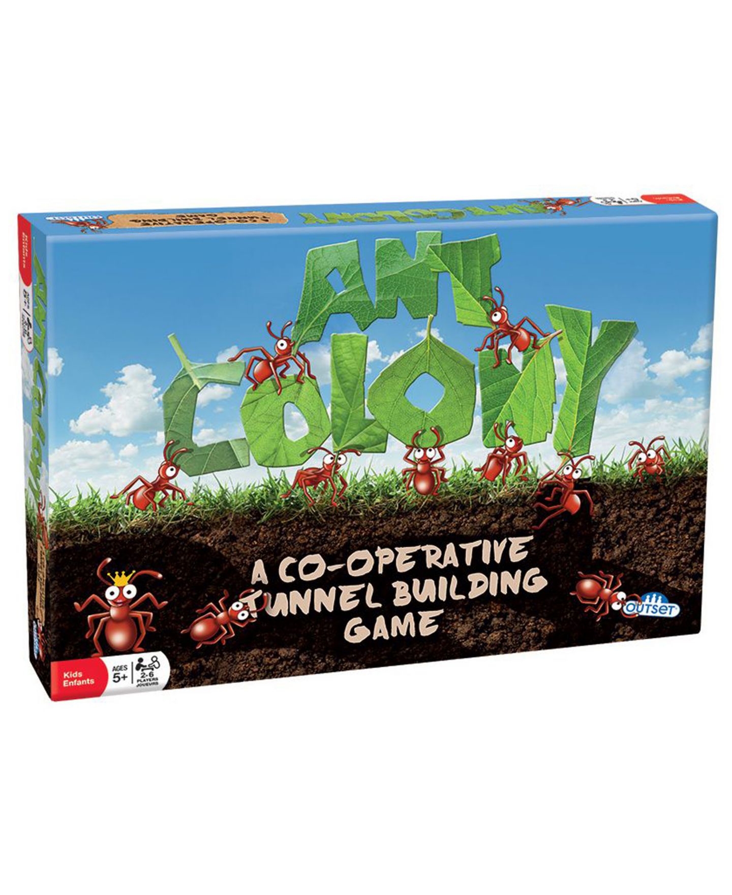 Детская настольная игра Outset Media Cooperative Family Ant Colony Board Game, от 5 лет — фото 1