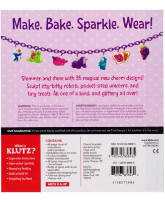 Make Glitter Clay Charms