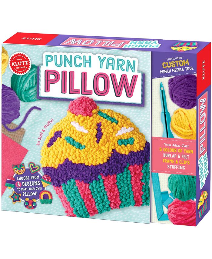 Klutz Punch Yarn Pillow Macy's