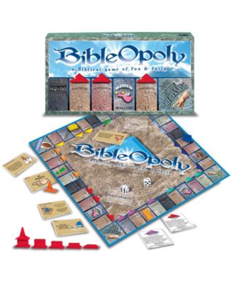 Bibleopoly- A Biblical Game Of Fun And Faith Board Game-Vintage store 1991