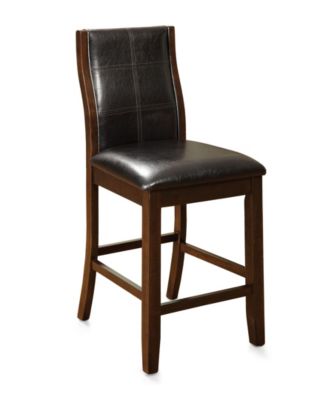 Egnew Dark Oak Pub Chair (Set of 2)