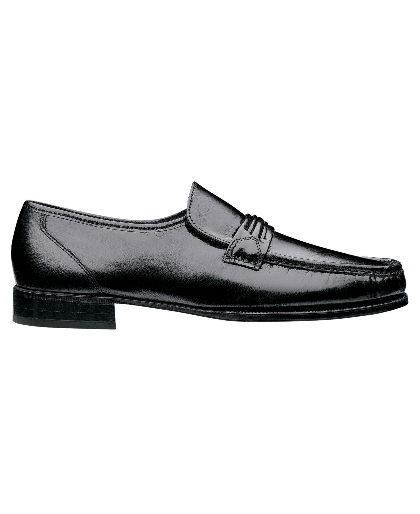 Мужские туфли Florsheim Como Moc Toe Penny Loafer, цвет: Чёрный — фото 2