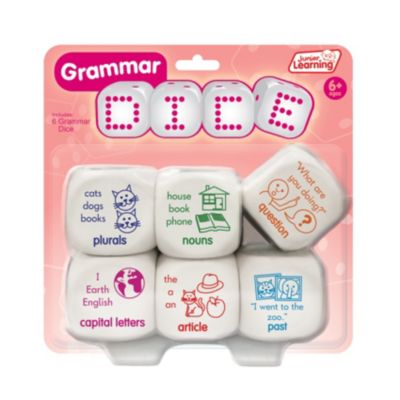 Junior Learning Grammar Dice Educational Learning Game