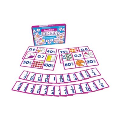 Junior Learning Fraction Bingo Learning Educational Game