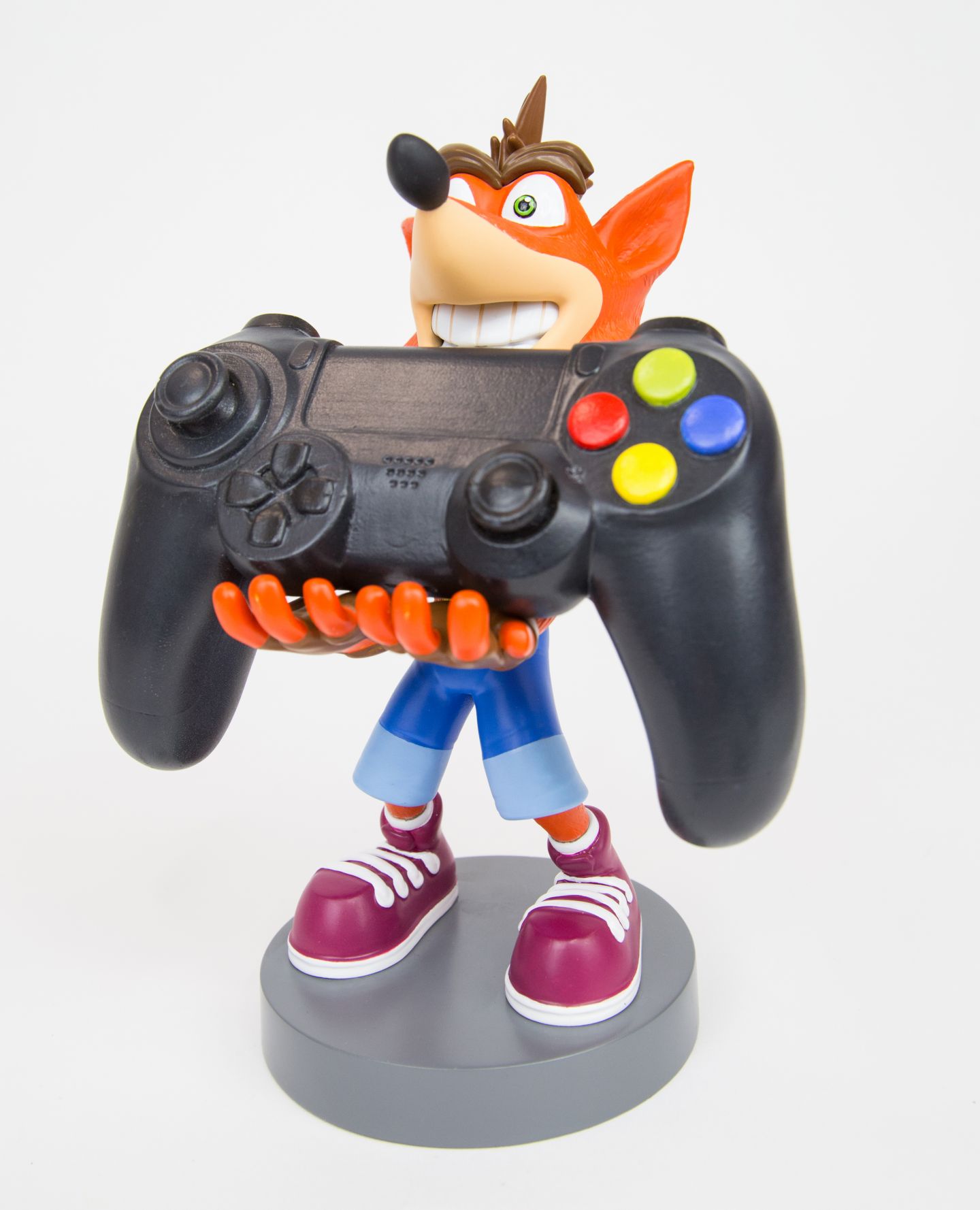 Детские фигурки Exquisite Gaming Cable Guy Controller and Phone Holder Classic Crash Bandicoot 8", цвет: Разноцветный — фото 3