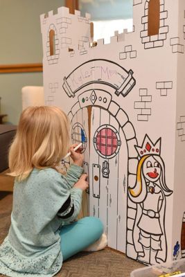 Fairy Tale Castle Cardboard Playhouse