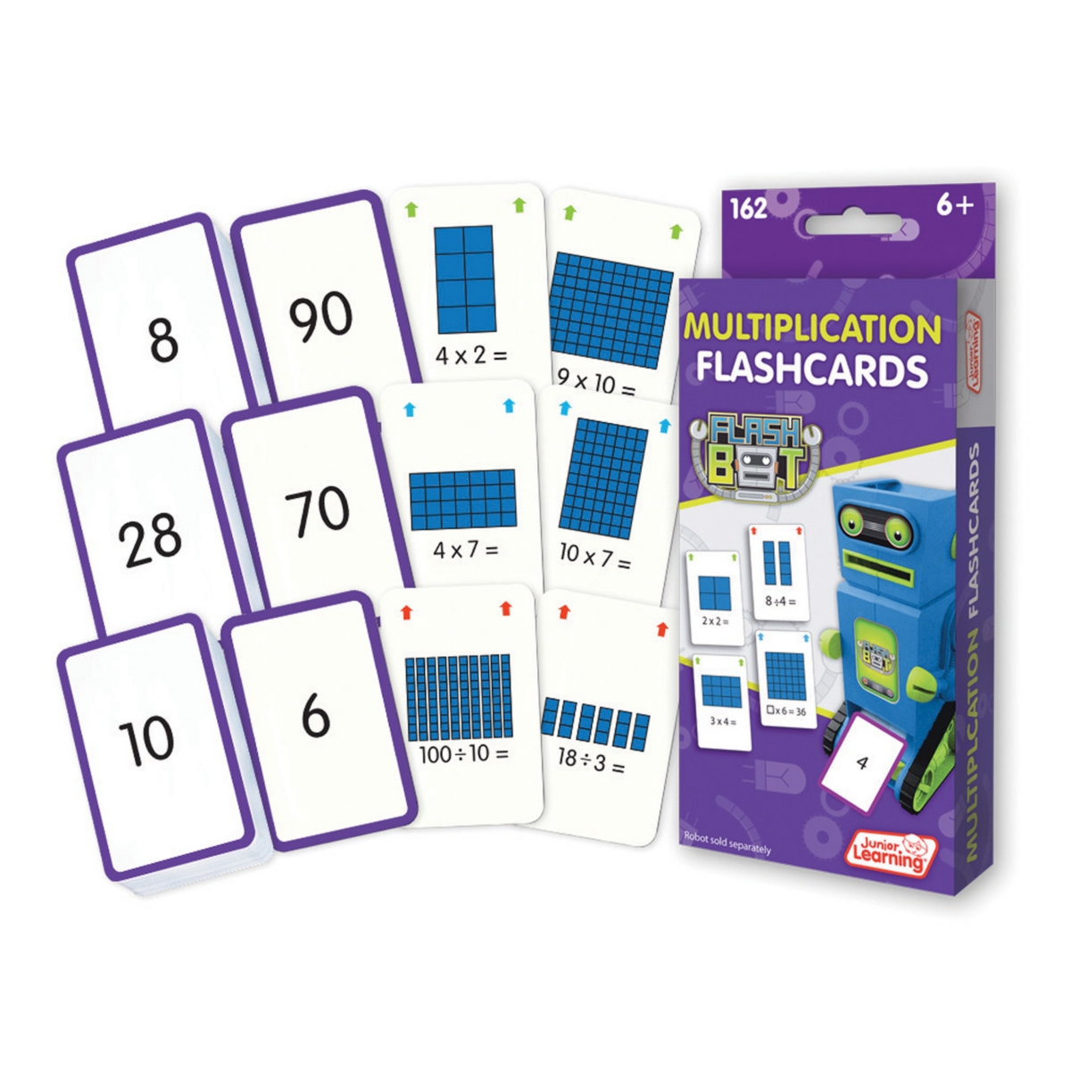 Junior Learning Kids' Multiplication Flashcards