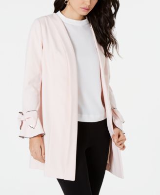 Alfani - Piped Bow-Sleeve Jacket